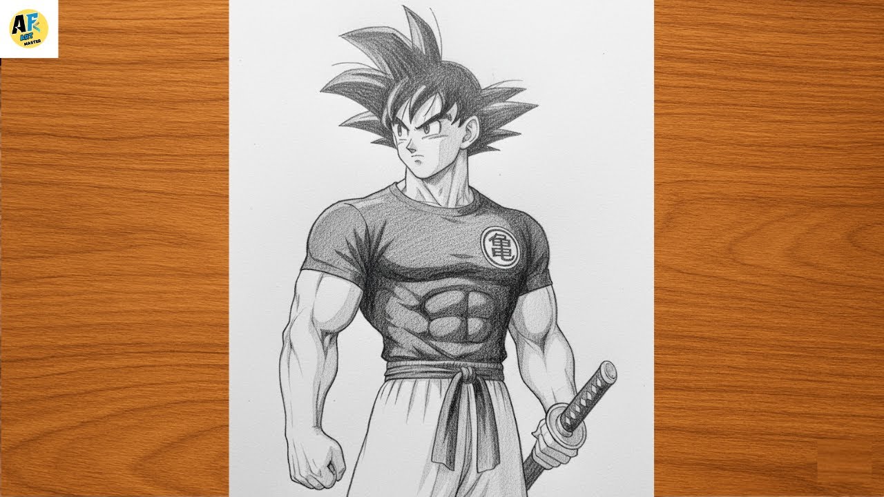 How to Draw Goku Ultra Instinct | Epic Dragon Ball Super Art | Anime Drawing Tutorial for Beginners