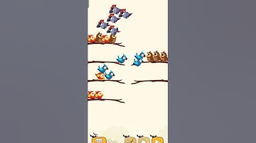 Bird Sort Color part #21 #game #Shorts #fungame #fun #youtubeshorts #gamingshorts