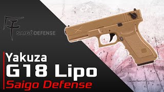 [Yakuza G18 lipo - Saigo Defense] Présentation | Review | Airsoft FR - EN subs screenshot 4