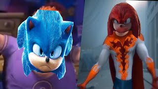 sonic 2 meme with snotty boy glow up song