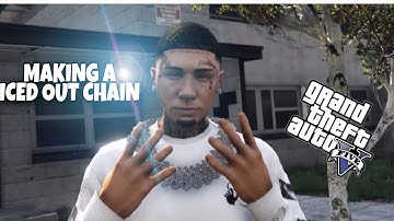 Making A $2M ICED OUT CUBAN In GTA 5 RP (FiveM) | Making A Chain Using Sollumz & Blender