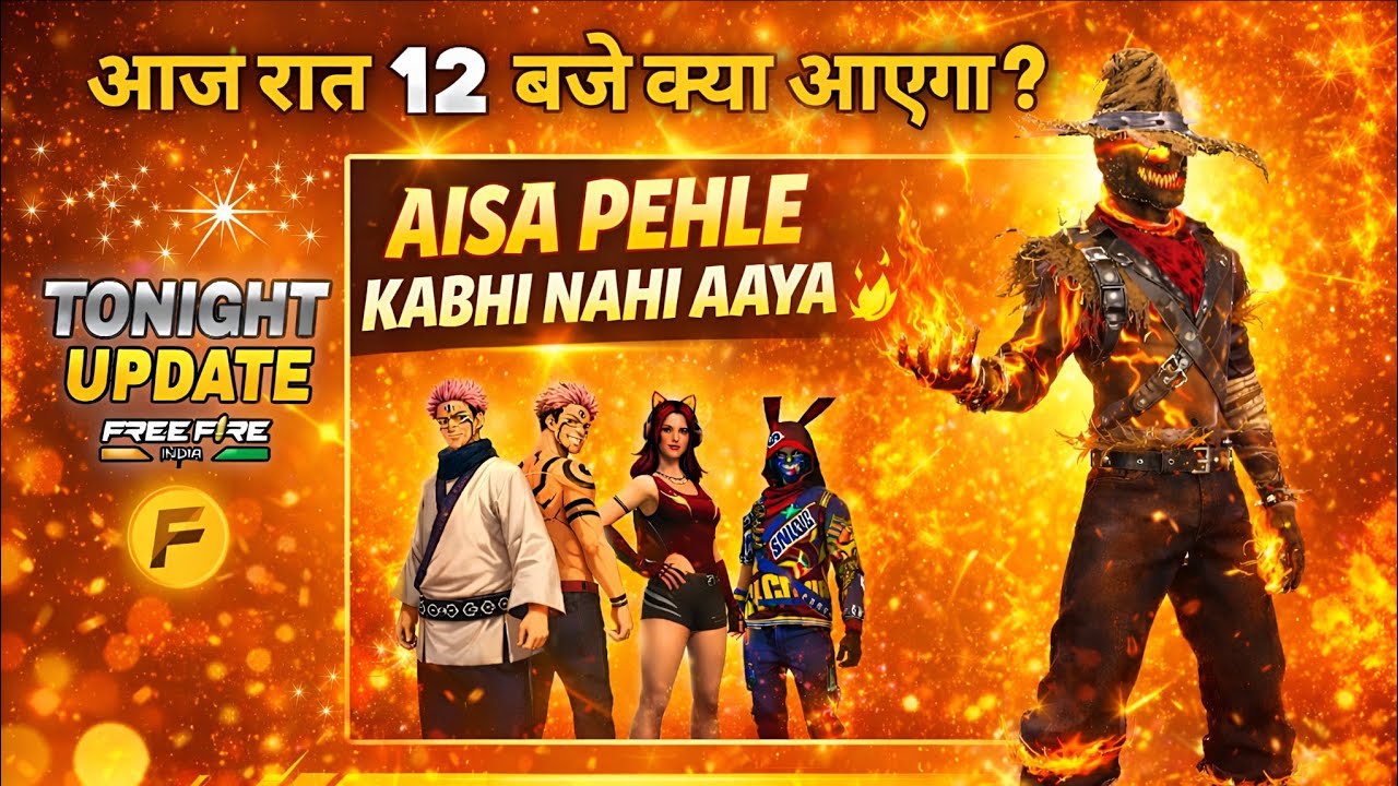 31 January 2026 😱 FREE FIRE MEGA UPDATE! | New Event + Tonight Surprise 🔥