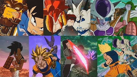 Dragon Ball Sparking Zero Rush Super Attacks