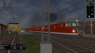 Microsoft Train Simulator Gameplay HD  -  GR  -  Rollbahn  -  Überholung 1/6