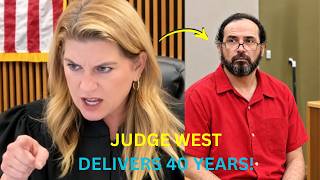 “Tears in Court: Judge Raquel West Delivers Emotional 40-Year Sentence”