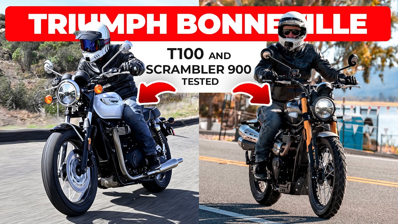 Новые модели Triumph Bonneville T100 и Scrambler 900 – что в них получилось хорошо (и плохо)