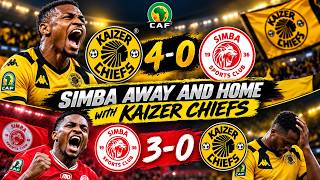 🔥 KAIZER CHIEFS 4-0 SIMBA! 😱 THEN SIMBA HIT BACK 3-0! | CAF CL