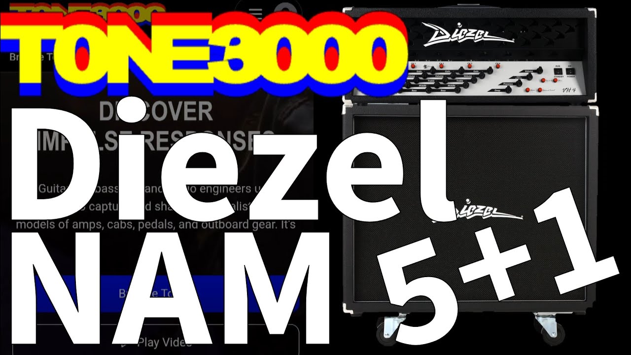 Valeton GP-5 TONE3000 Diezel 5+1 NAM Full Rig - YouTube