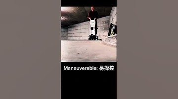 TrigoScoot is a hoverboard attachment that adds cargo functionality +:safety. #electricscooter