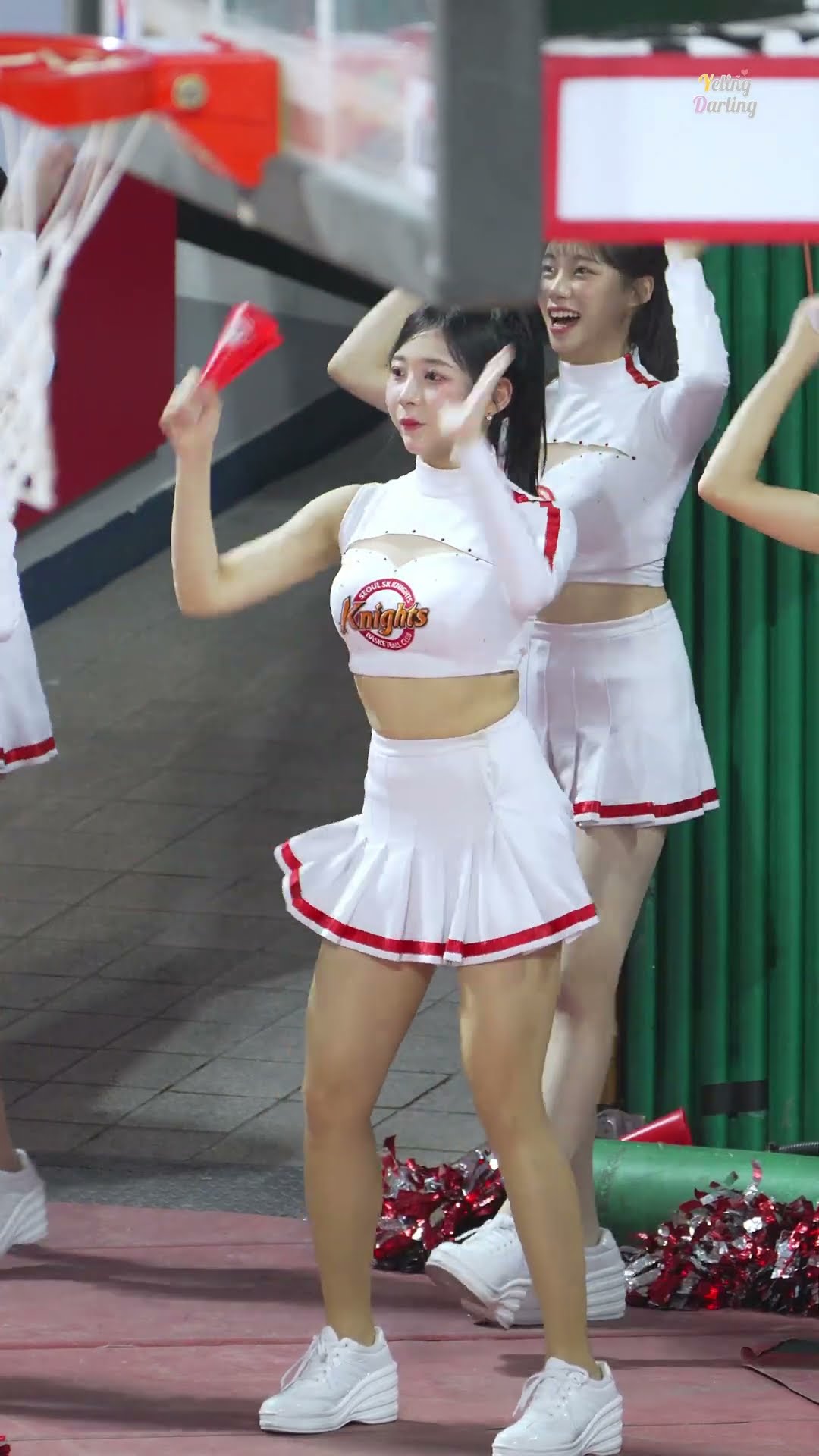간절함 뒤에 오는 기쁨 #조예린 #박기량 #이서윤치어리더 #서울SK나이츠 #자밀워니