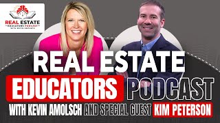 Real Estate Educators Podcast: Kim Peterson  LongTerm Strategies Through Refinancing