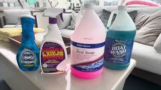 What’s the best soap to wash my boat with?