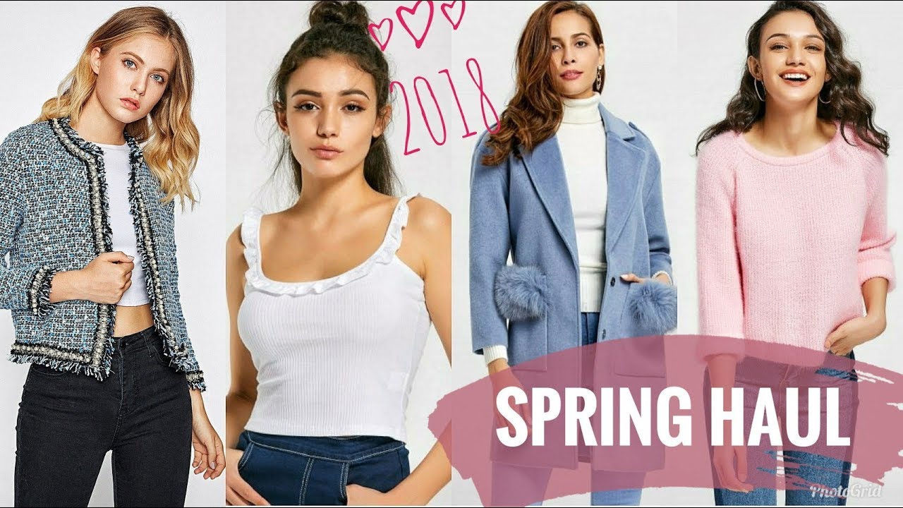 ПОКУПКИ ОДЕЖДЫ НА ВЕСНУ 2018/ ZAFUL, SHEIN, ROMWE, GAMISS