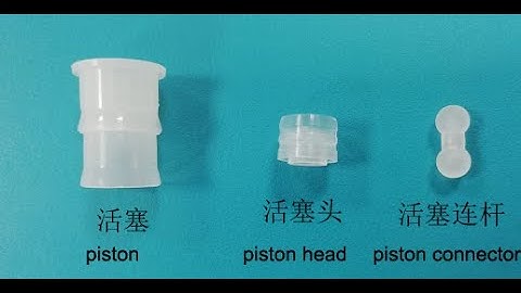 All plastic trigger sprayer assembly machine-piston parts assembly