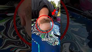 He Dipped His Head In Paint… The Result Shocked Everyone 😳