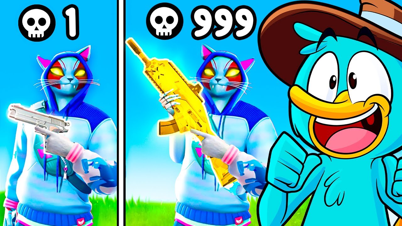 Fortnite Pero 1 Kill = +1 Mejora