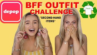 BFF V BFF | SECOND HAND OUTFIT CHALLENGE | SYD AND ELL