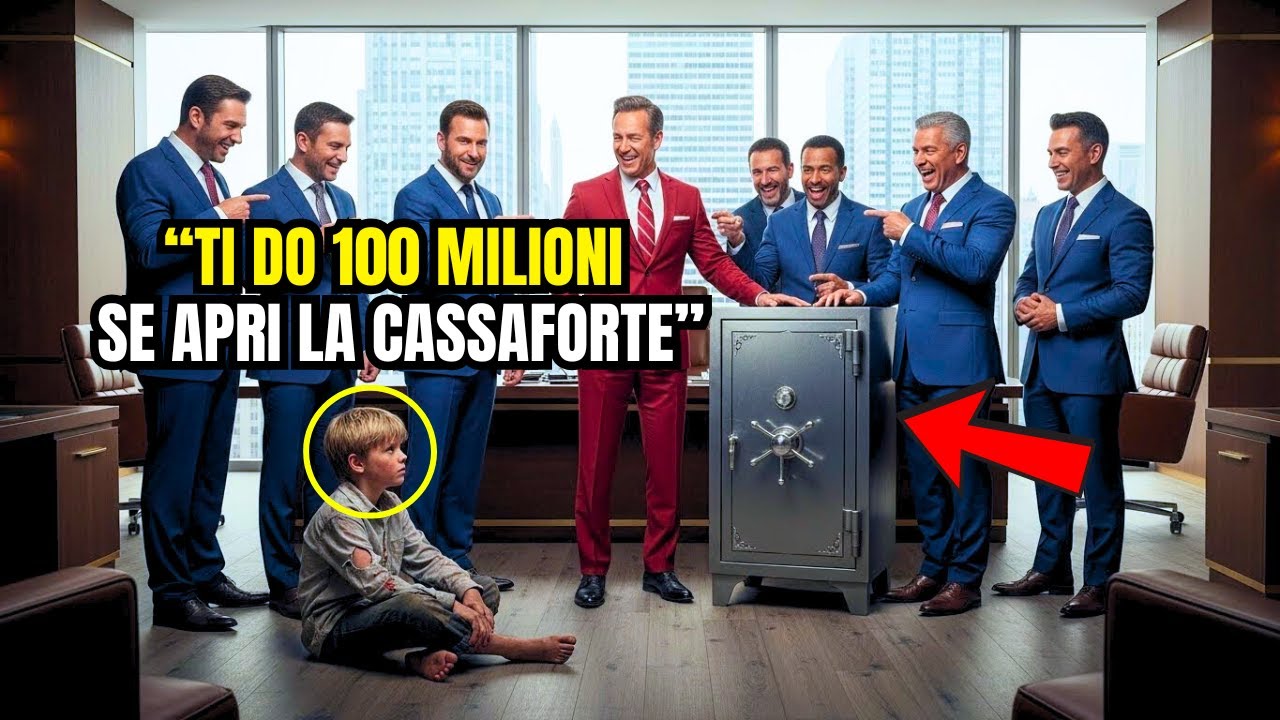 “TI DO 100 MILIONI SE APRI LA CASSAFORTE” — IL MILIONARIO RISE… FINCHÉ IL BAMBINO LO STUPÌ