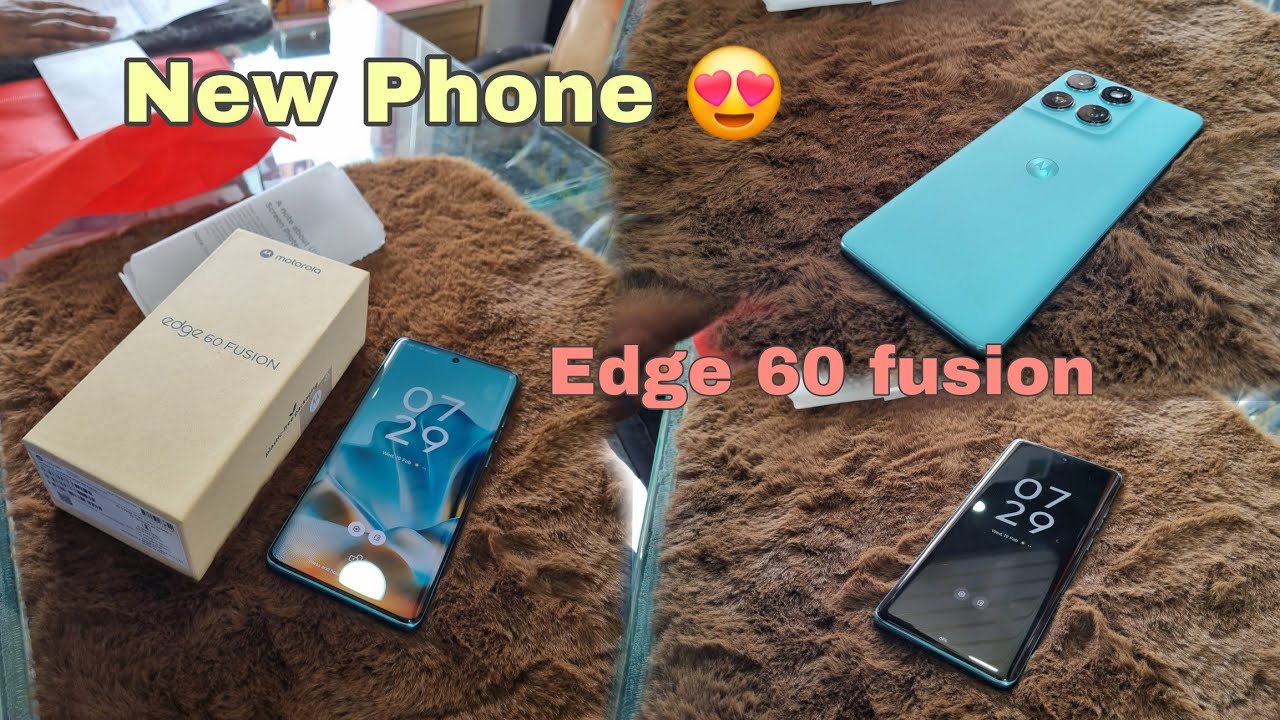New Phone Moto Edge 60 Fusion Lene Pahuch Gaye Bhaiya Log Ke Sath