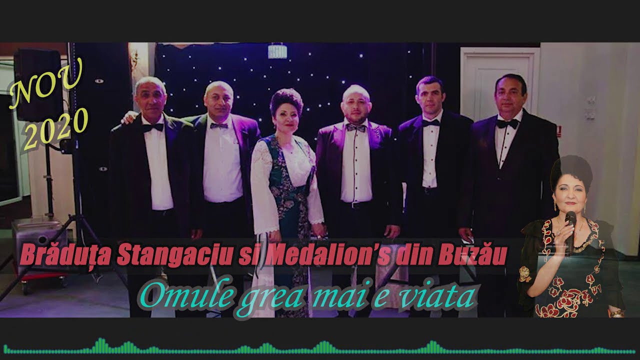 ⁣BRADUTA STANGACIU & Medalion's din Buzau 2020 - Omule grea mai e viata (Contact: 0722.716.1