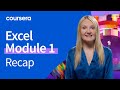 Module 1 Excel Recap | From Beginner to Spreadsheet Confident
