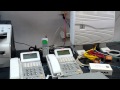 αGX ひかり電話オフィスタイプ そのままつなごう型 - 回線を接続してテスト
