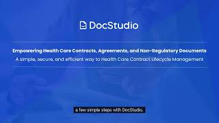 Health Care Contract Lifecycle Management
