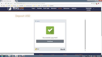 Deposit Skrill To Binary com