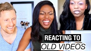 REACTING TO MY OLD YOUTUBE VIDEOS! STARTED FROM THE BOTTOM - BEYONC, TUTORIALS, & MORE REACTING TO MY OLD YOUTUBE VIDEOS! STARTED FROM THE BOTTOM - BEYONC, TUTORIALS, & MORE