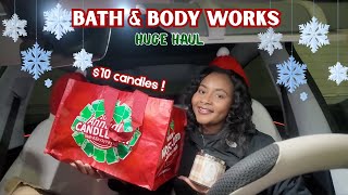 Bath And Body Works Candle Day Shopping Huge Haul 2025 Vlogmas Day 5