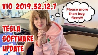 What's New In Tesla Software Update V10 2019.32.12.7?