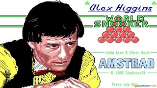 Alex Higgins World Snooker Gameplay Pc Game 1985