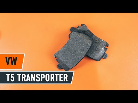 Как да сменим задни спирачни накладки на VW T5 TRANSPORTER Ван [ИНСТРУКЦИЯ AUTODOC]