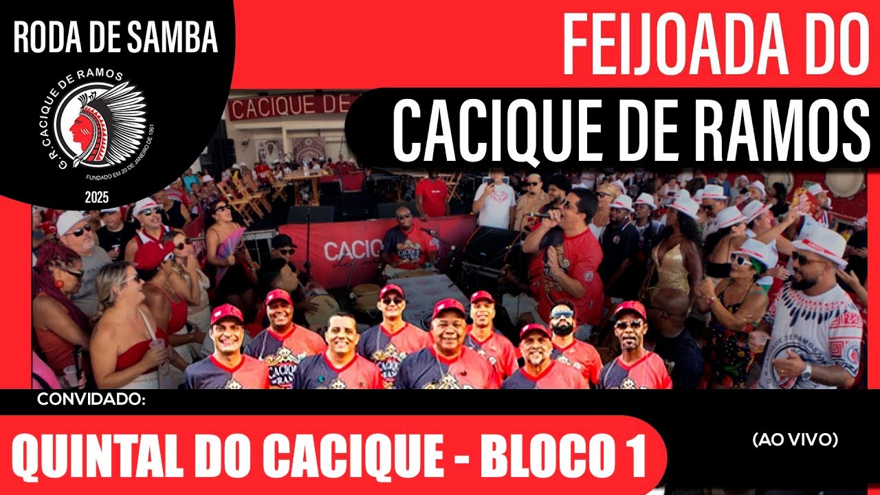 Roda de Samba da Feijoada do Cacique de Ramos | Quintal do Cacique - Bloco 1