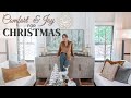 Creating Comfort and Joy for Christmas | Decorate with Me #christmas2023