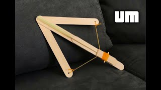 Make Amazing Bow/Arrow Using Popsicle Sticks