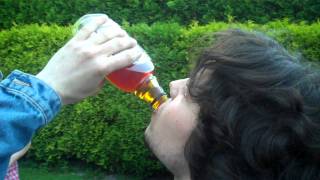Canada Day   First Annual Maple Syrup Chugging Competition 2011