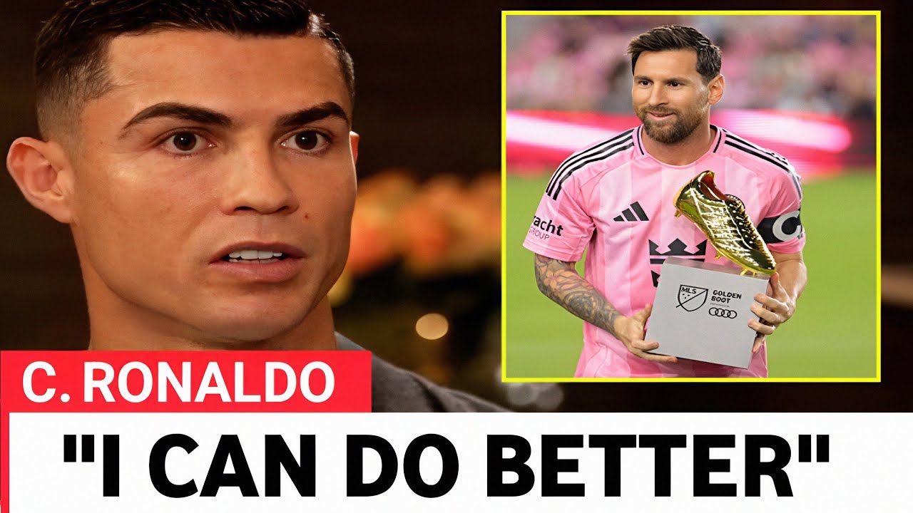 Messi’s MLS Golden Boot Just Changed Football Forever… And Ronaldo Definitely Noticed