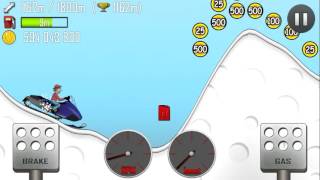 Hill Climb Racing "Snow Mobile" Factory/Gameplay make more fun kid #43 screenshot 5