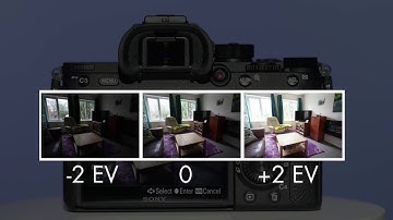 Setting up Exposure Bracketing on a Sony  A7R III