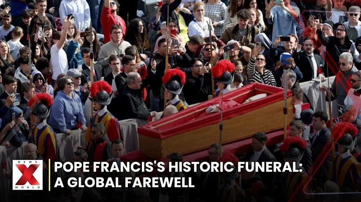 Historic Farewell: Pope Francis’s Funeral Draws Massive Crowds | NewsX World