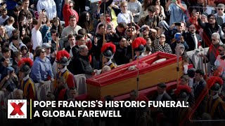 Historic Farewell: Pope Francis’s Funeral Draws Massive Crowds | NewsX World