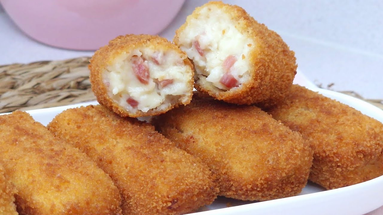 Las Mejores Croquetas de Jamón Caseras – Súper Cremosas y Crujientes
