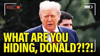 Trump PANICS and Tries to HIDE his UTTER COLLAPSE