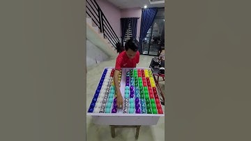 Sort the Colored Balls A Puzzle Challenge That Gets Tougher Every Time #puzzle #tutorial #popitfenom