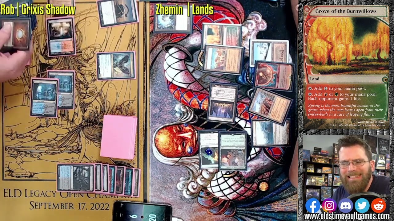 Grixis Shadow vs Lands Legacy Magic The Gathering