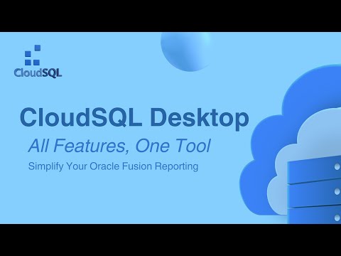 Datafusing CloudSQL: SQL Editor for Oracle Fusion Demo