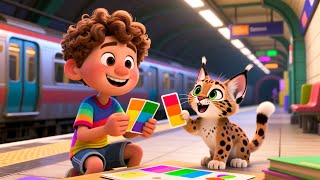 Learning Colors Metro Day 🚇🌈 | Learn Colors for Kids | Fun Educational Video