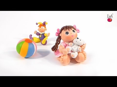 LET'S CLAY! DOLL polymer clay tutorial LALECZKA z modeliny