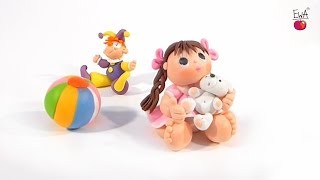 Lets Clay Doll Polymer Clay Tutorial Laleczka Z Modeliny